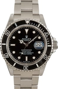 Rolex Submariner 40MM Stainless Steel, Black Dial Timing Bezel, Oyster Band (2007)