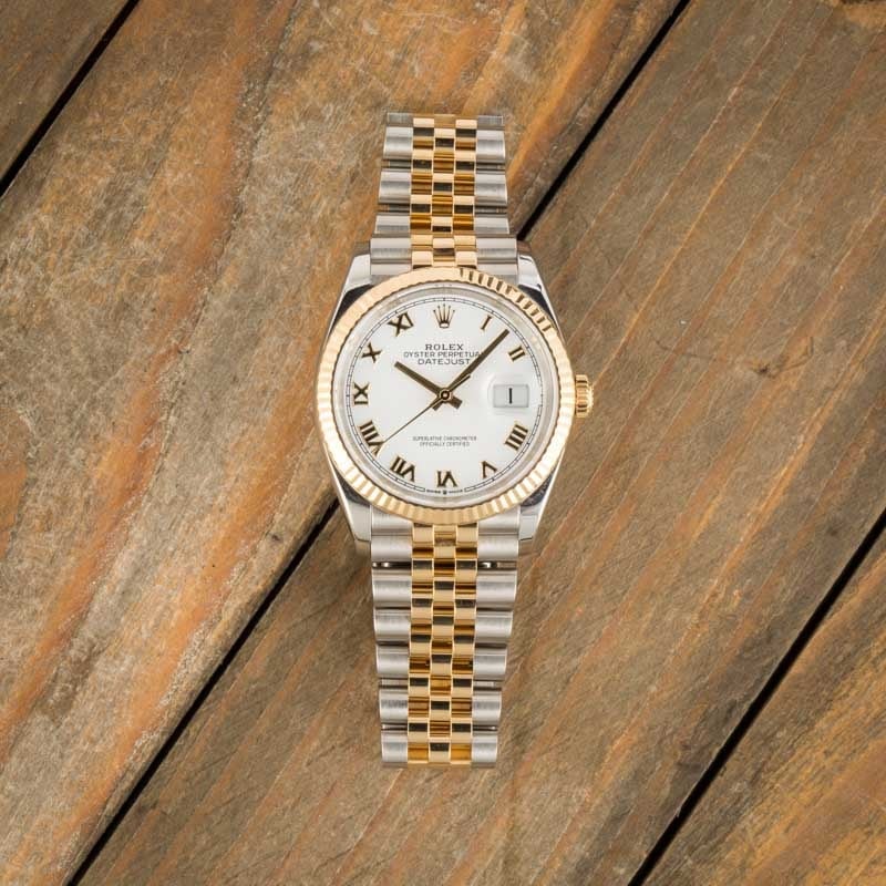 Pre-Owned Rolex Datejust 126233 Steel & Gold