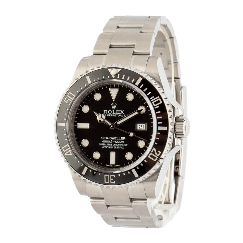 Rolex 116600 Sea-Dweller Ceramic Black Bezel