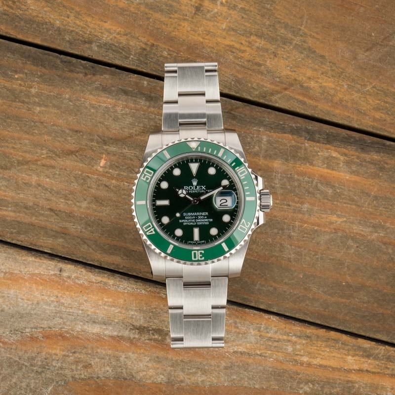 Rolex Submariner 116610LV Green Hulk