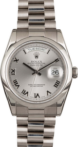 Rolex Day-Date 118209 White Gold